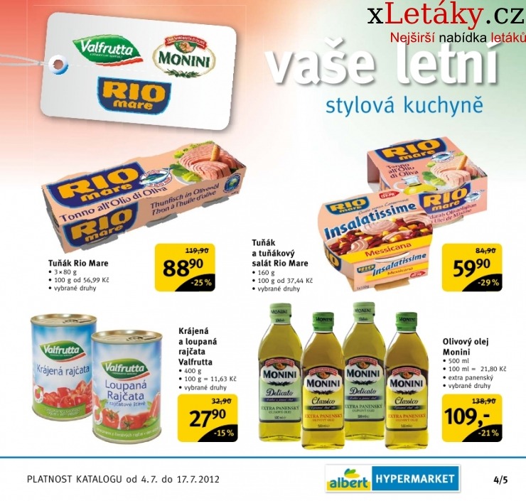 leták Albert Hypermarket leták  strana 1 leták Albert Hypermarket leták strana 1