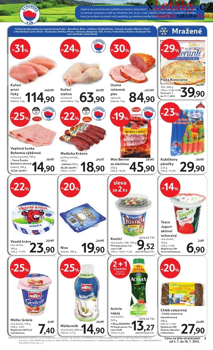 leták Tesco leták strana 1 leták Tesco leták strana 1