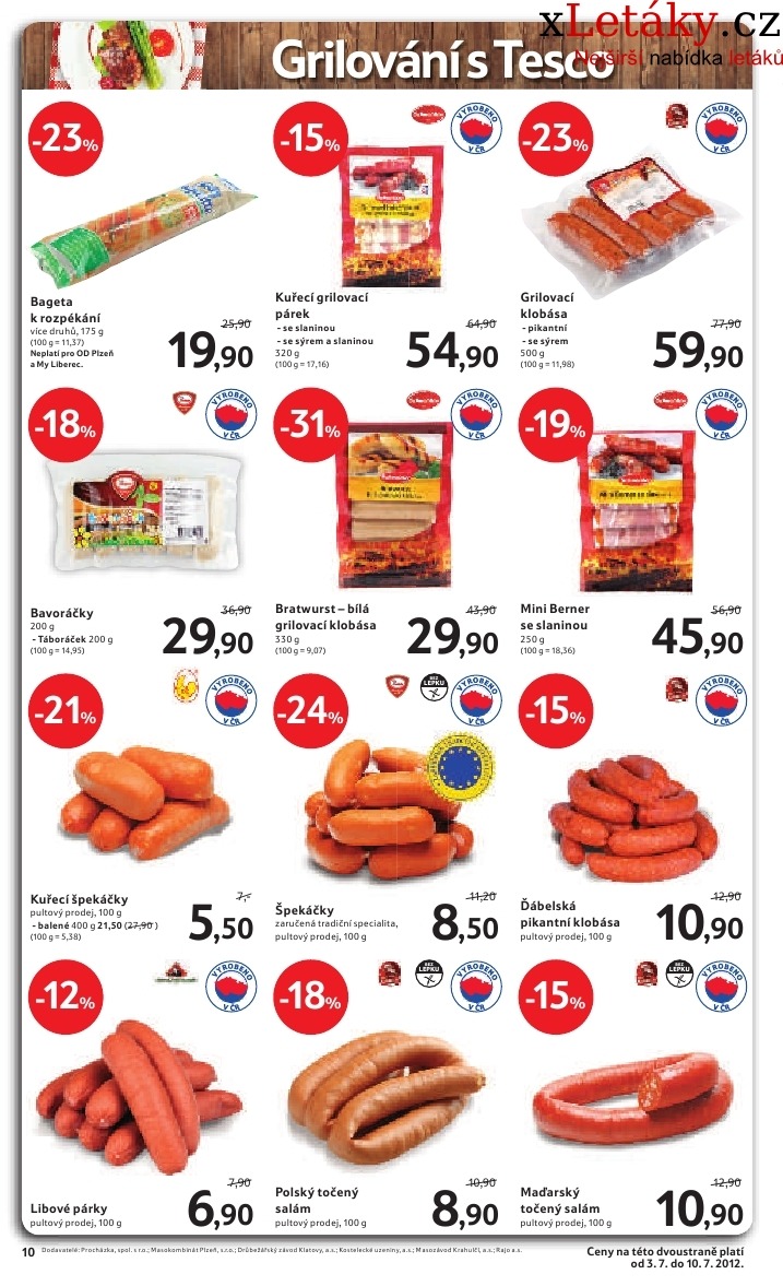 let�k Tesco aktu�ln� let�k strana 1