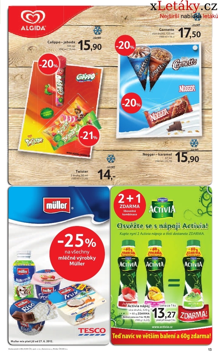 let�k Tesco aktu�ln� let�k strana 1