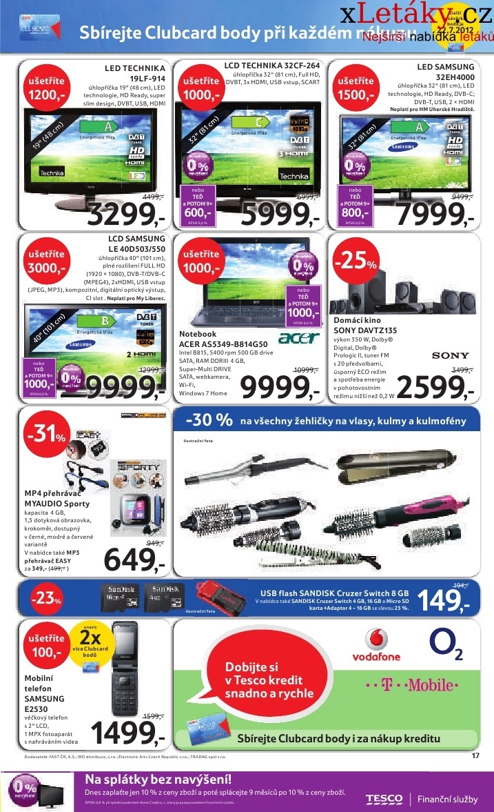 let�k Tesco aktu�ln� let�k strana 1