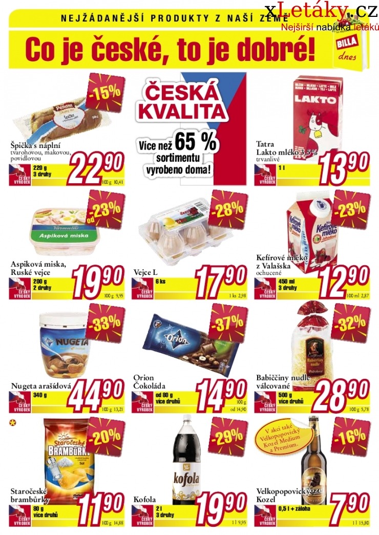 let�k Billa aktu�ln� let�k strana 1