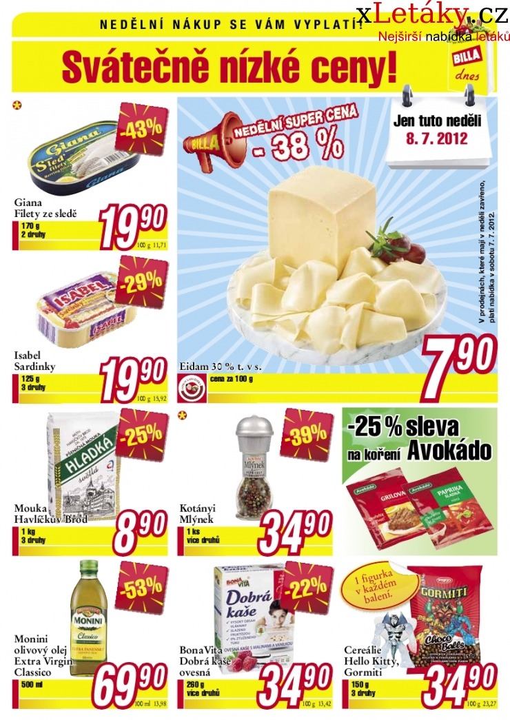 let�k Billa aktu�ln� let�k strana 1