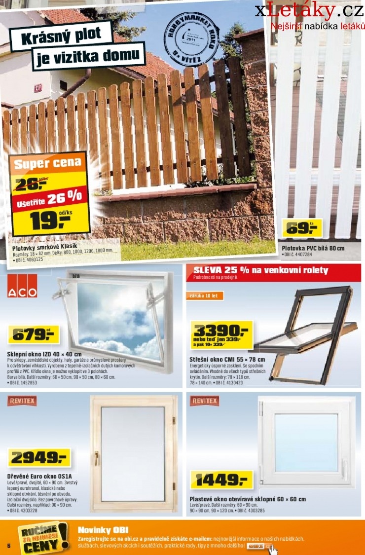 leták OBI leták strana 1 leták OBI leták strana 1