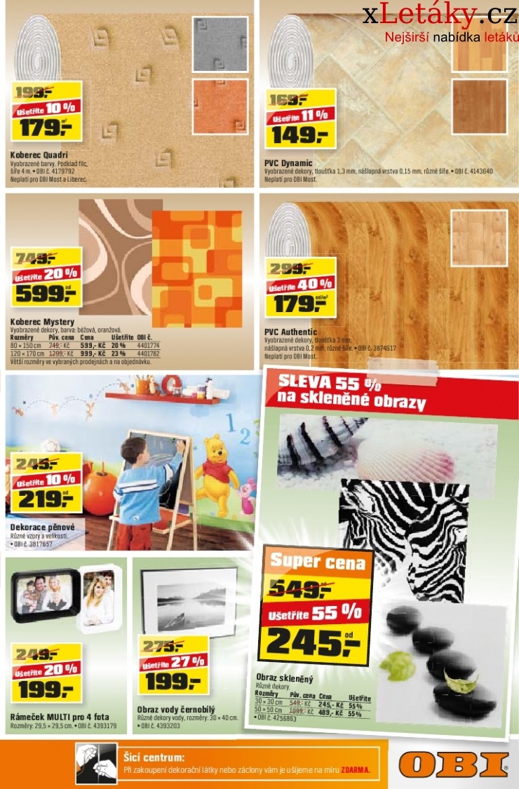 leták OBI leták strana 1 leták OBI leták strana 1