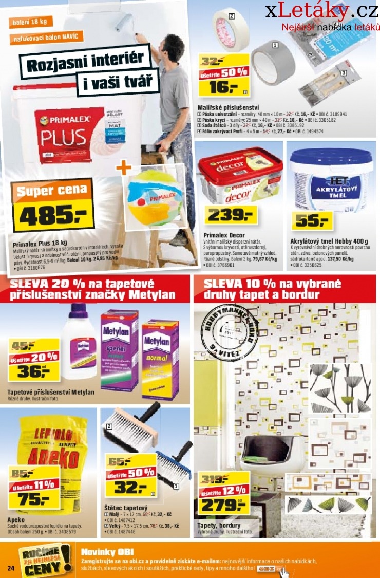 leták OBI leták strana 1 leták OBI leták strana 1