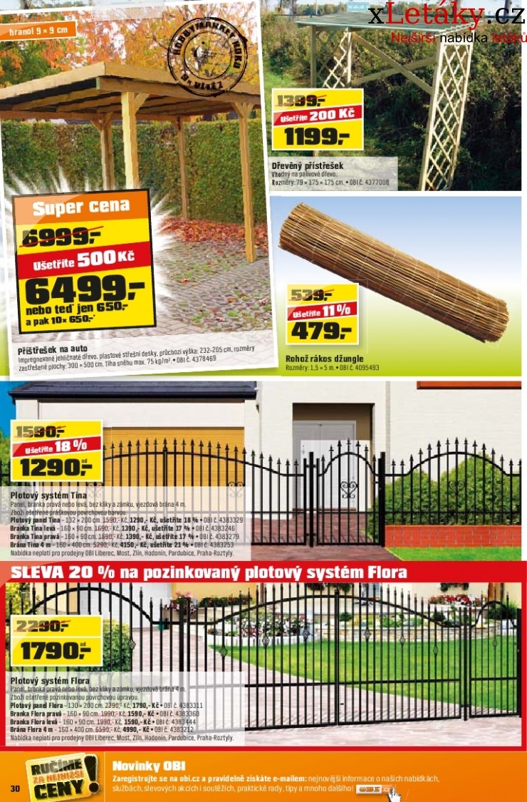 leták OBI leták strana 1 leták OBI leták strana 1