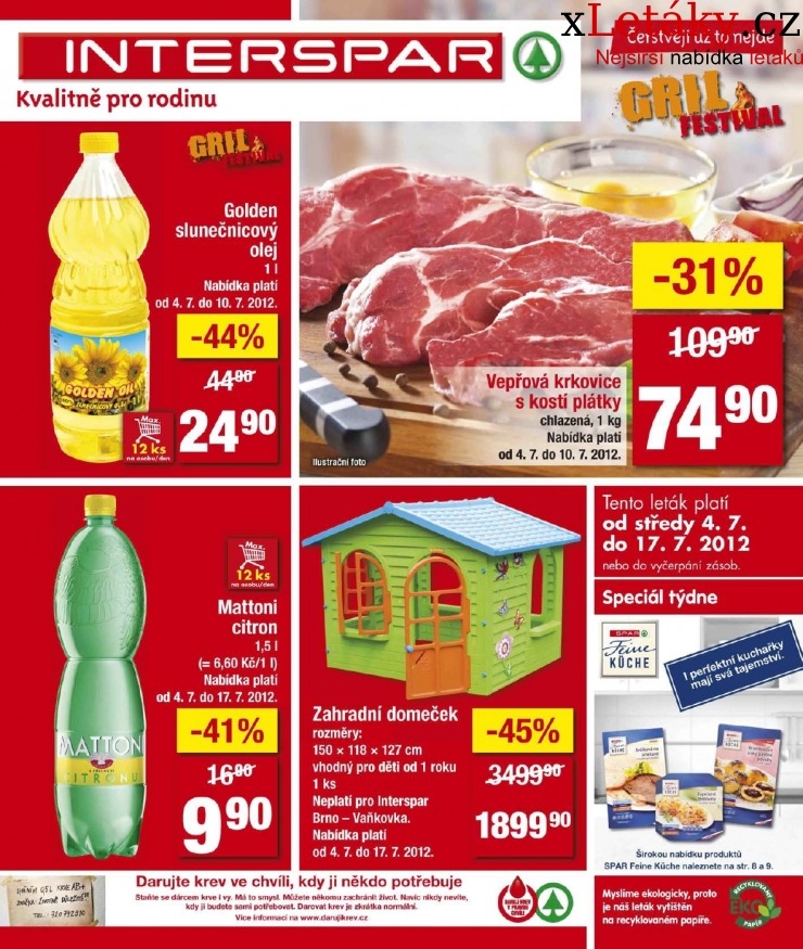 leták Interspar leták strana 1 leták Interspar leták strana 1