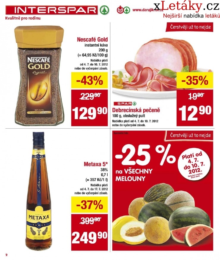 leták Interspar leták strana 1 leták Interspar leták strana 1