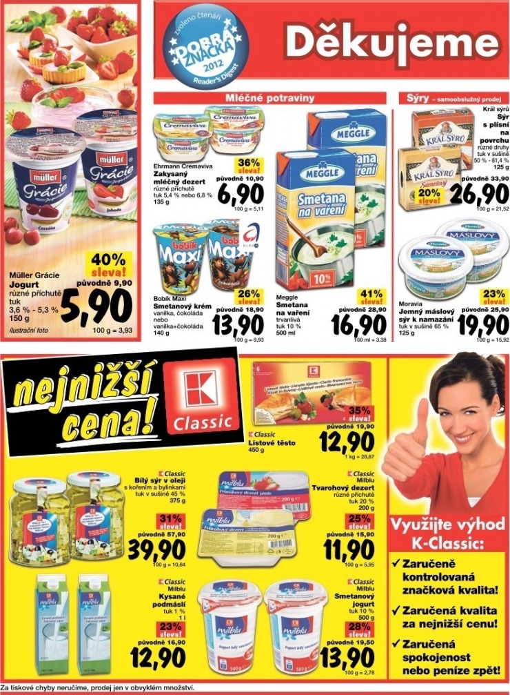 leták Kaufland strana 1 leták Kaufland strana 1