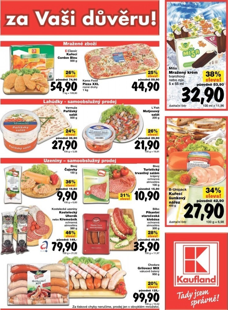 leták Kaufland strana 1 leták Kaufland strana 1