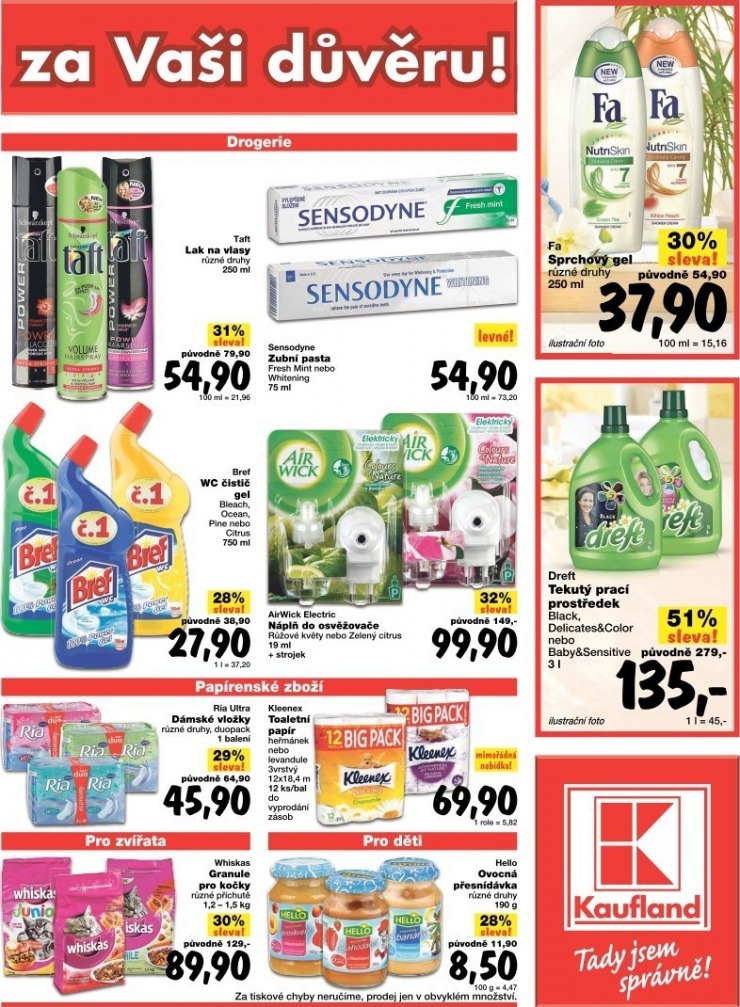 leták Kaufland strana 1 leták Kaufland strana 1