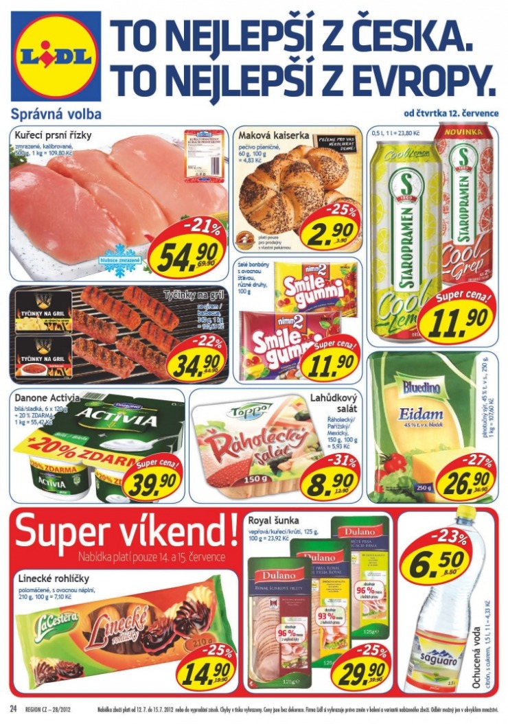 leták Lidl strana 1 leták Lidl strana 1