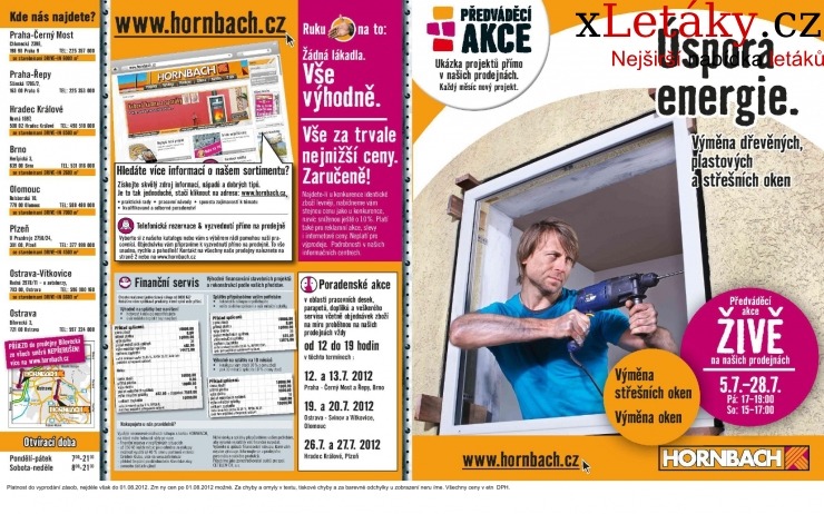 leták Hornbach aktuální leták strana 1 leták Hornbach aktuální leták strana 1