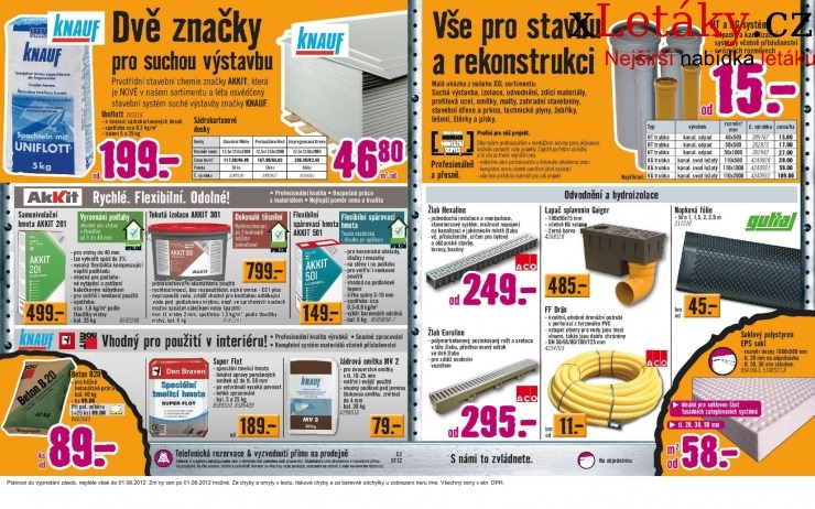 leták Hornbach aktuální leták strana 1 leták Hornbach aktuální leták strana 1