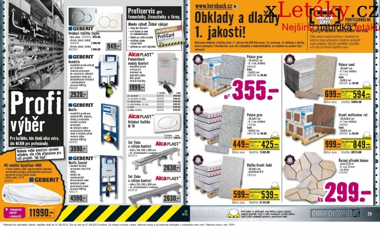 leták Hornbach aktuální leták strana 1 leták Hornbach aktuální leták strana 1