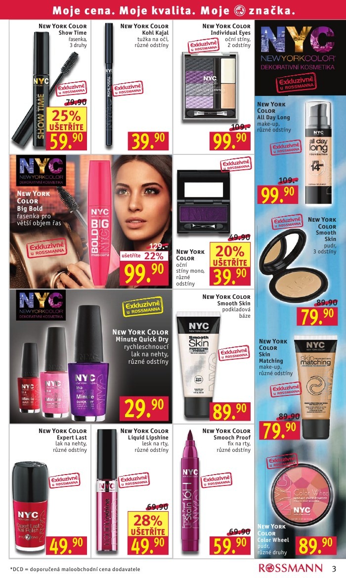 leták Rossmann strana 1 leták Rossmann strana 1