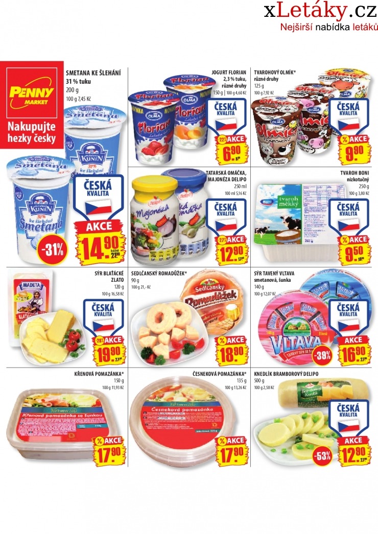 leták Penny Market akční leták strana 1 leták Penny Market akční leták strana 1