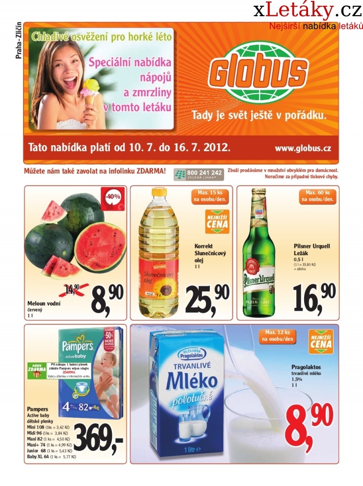 leták Globus leták strana 1 leták Globus leták strana 1