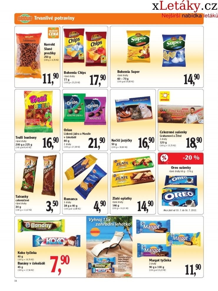 leták Globus leták strana 1 leták Globus leták strana 1