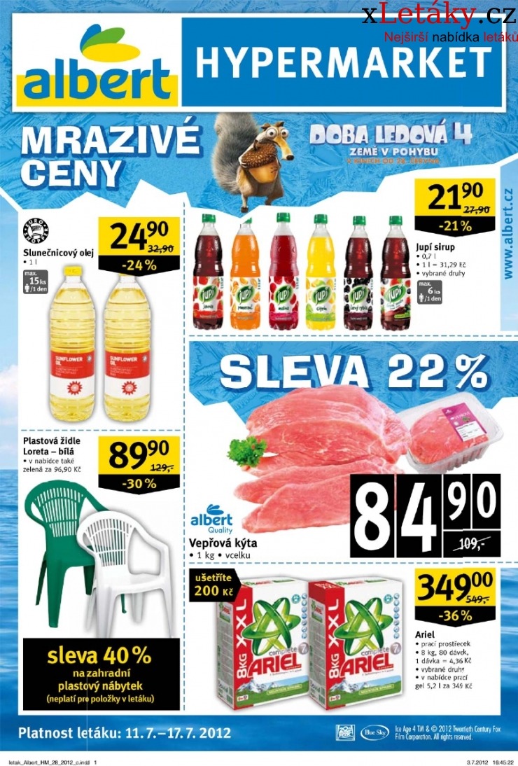 leták Albert Hypermarket akční leták strana 1 leták Albert Hypermarket akční leták strana 1