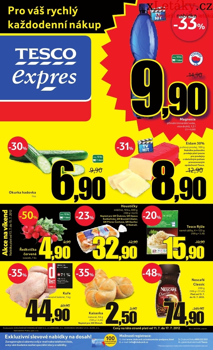 leták Tesco leták strana 1 leták Tesco leták strana 1
