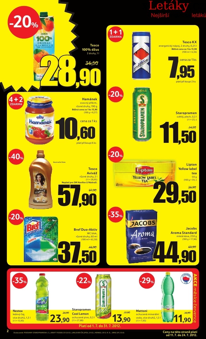 leták Tesco leták strana 1 leták Tesco leták strana 1