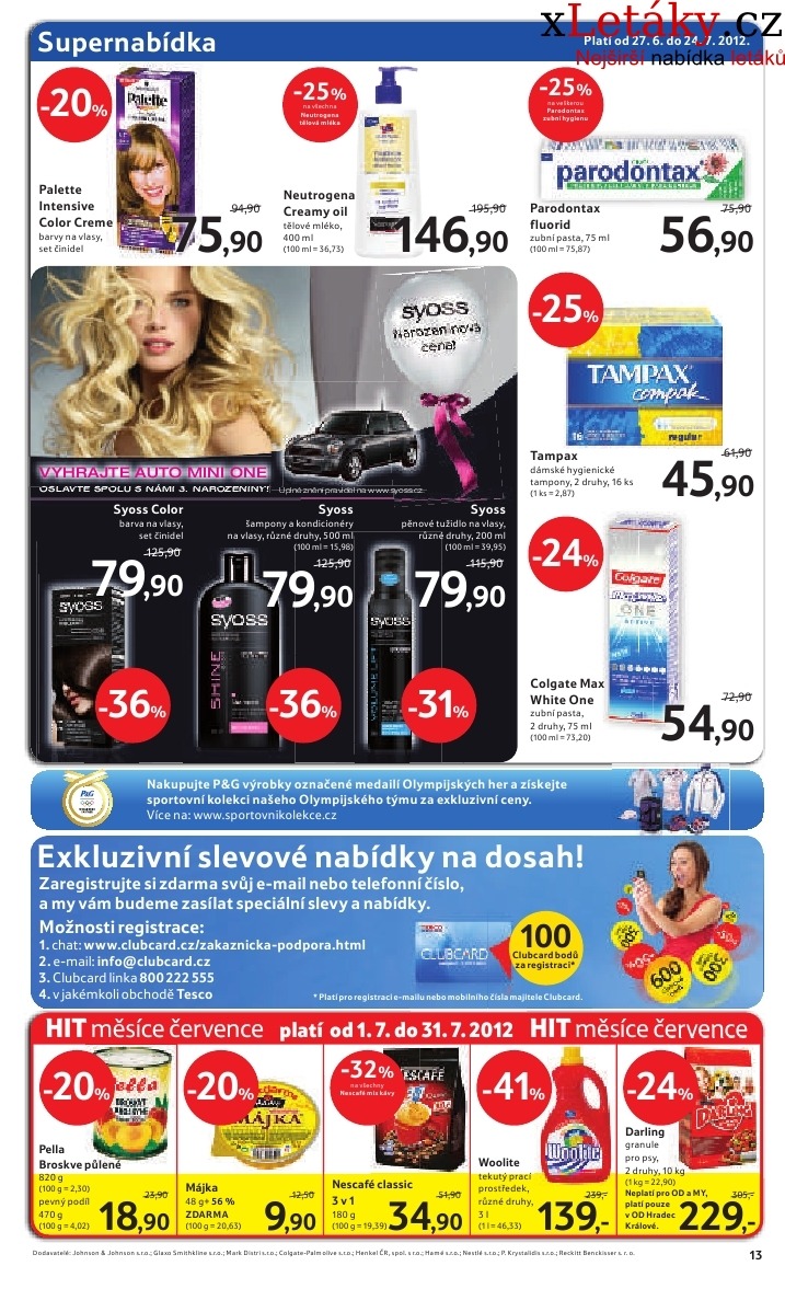 let�k Tesco ak�n� let�k strana 1