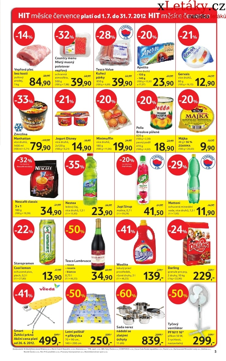 let�k Tesco aktu�ln� let�k strana 1