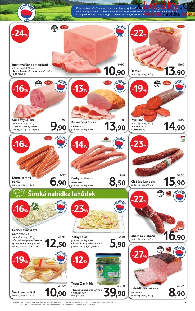 let�k Tesco aktu�ln� let�k strana 1