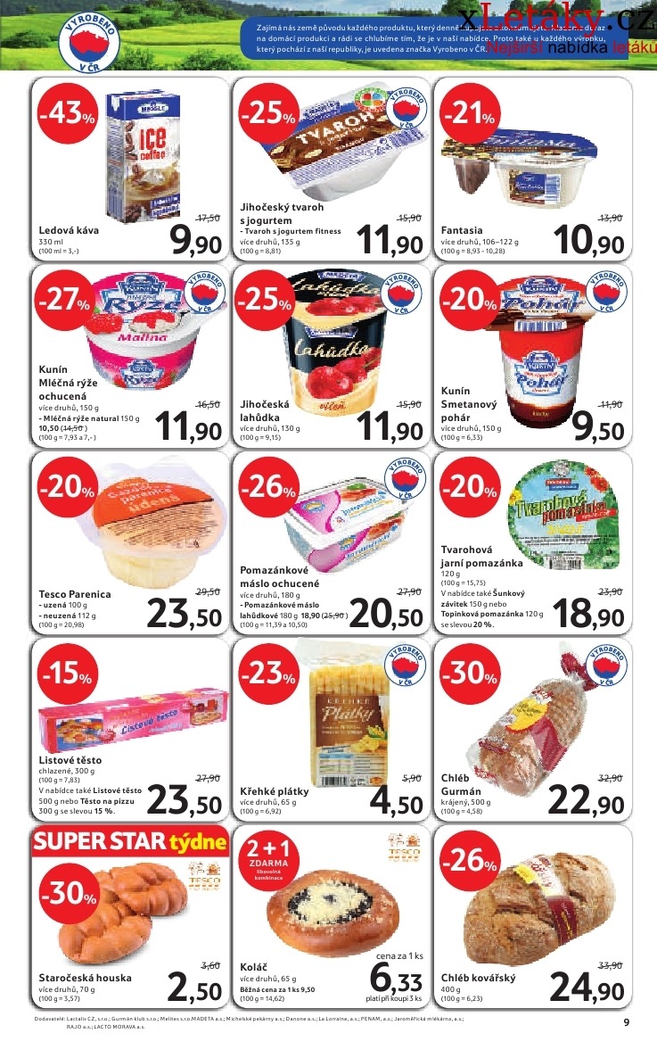 let�k Tesco aktu�ln� let�k strana 1