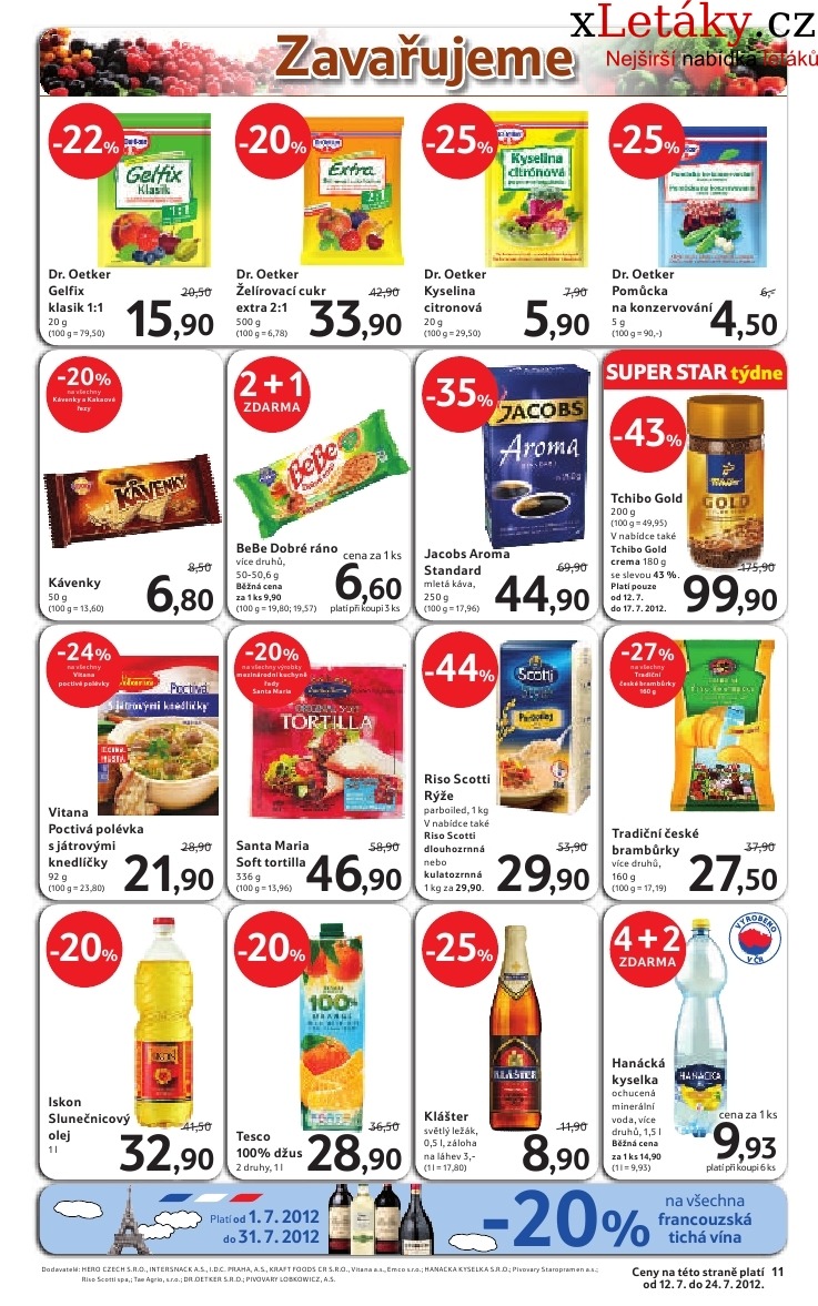 let�k Tesco aktu�ln� let�k strana 1