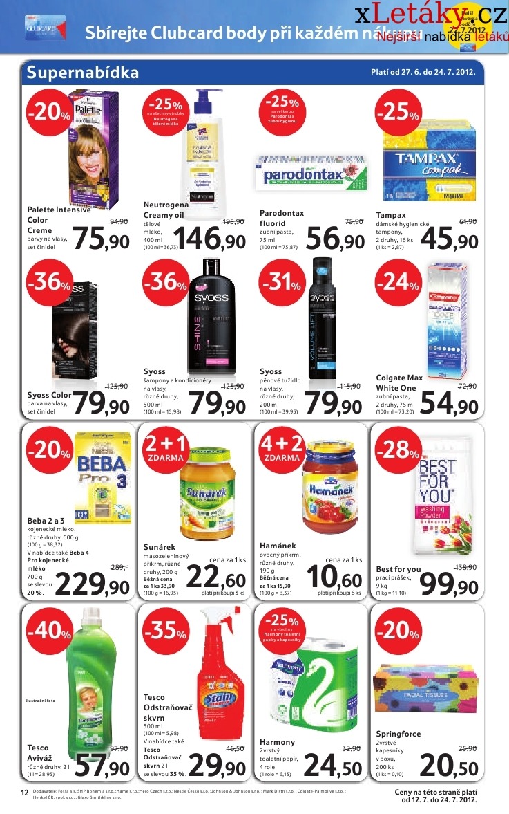 let�k Tesco aktu�ln� let�k strana 1