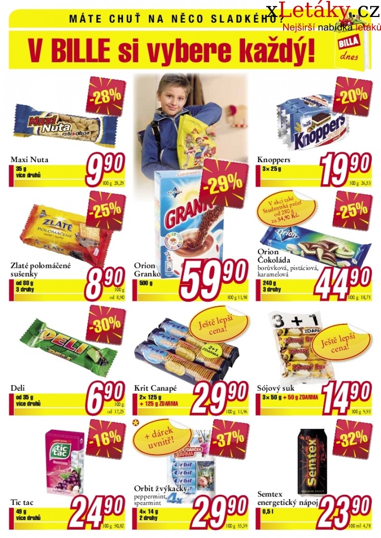 leták Billa leták strana 1 leták Billa leták strana 1