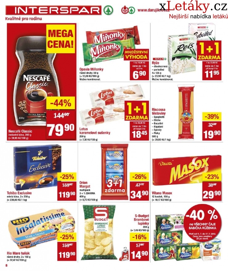 leták Interspar akční leták strana 1 leták Interspar akční leták strana 1