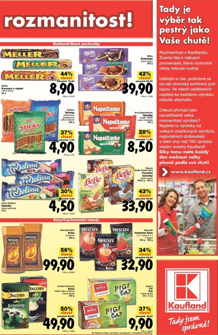 leták Kaufland strana 1 leták Kaufland strana 1