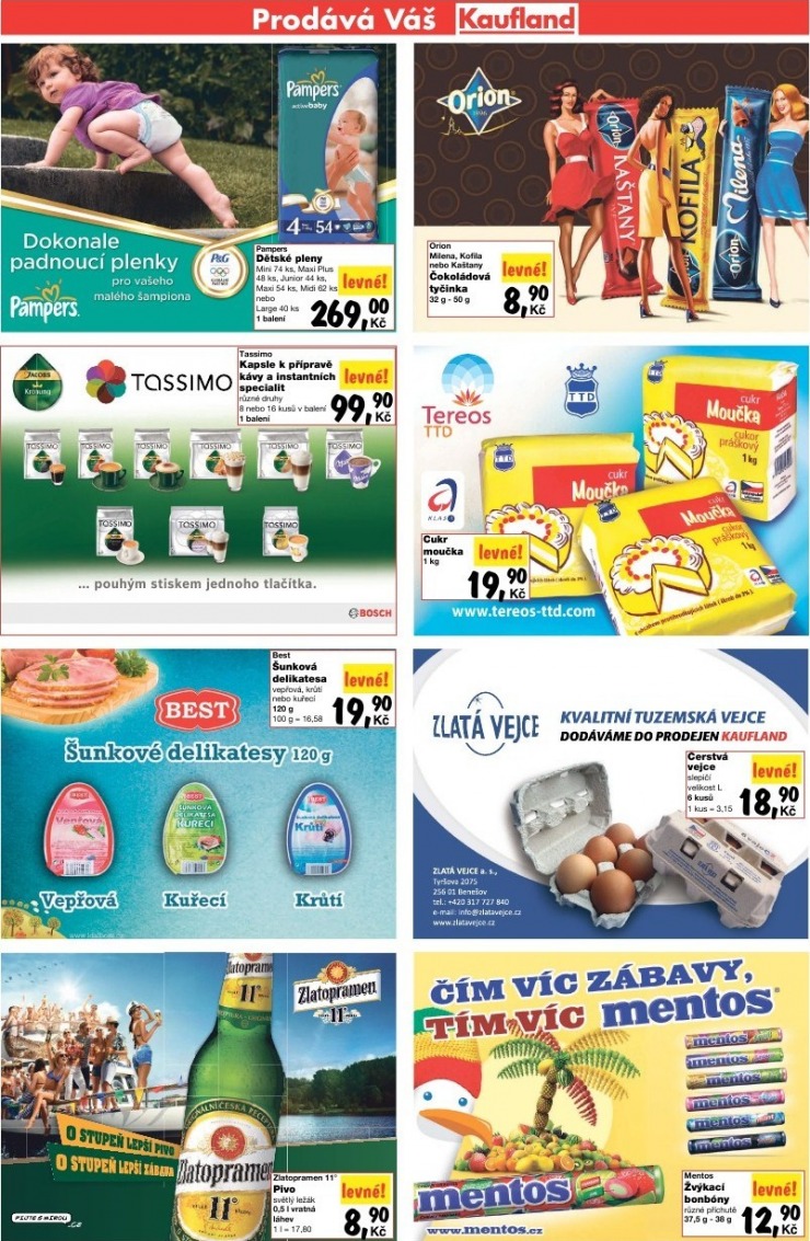 leták Kaufland strana 1 leták Kaufland strana 1