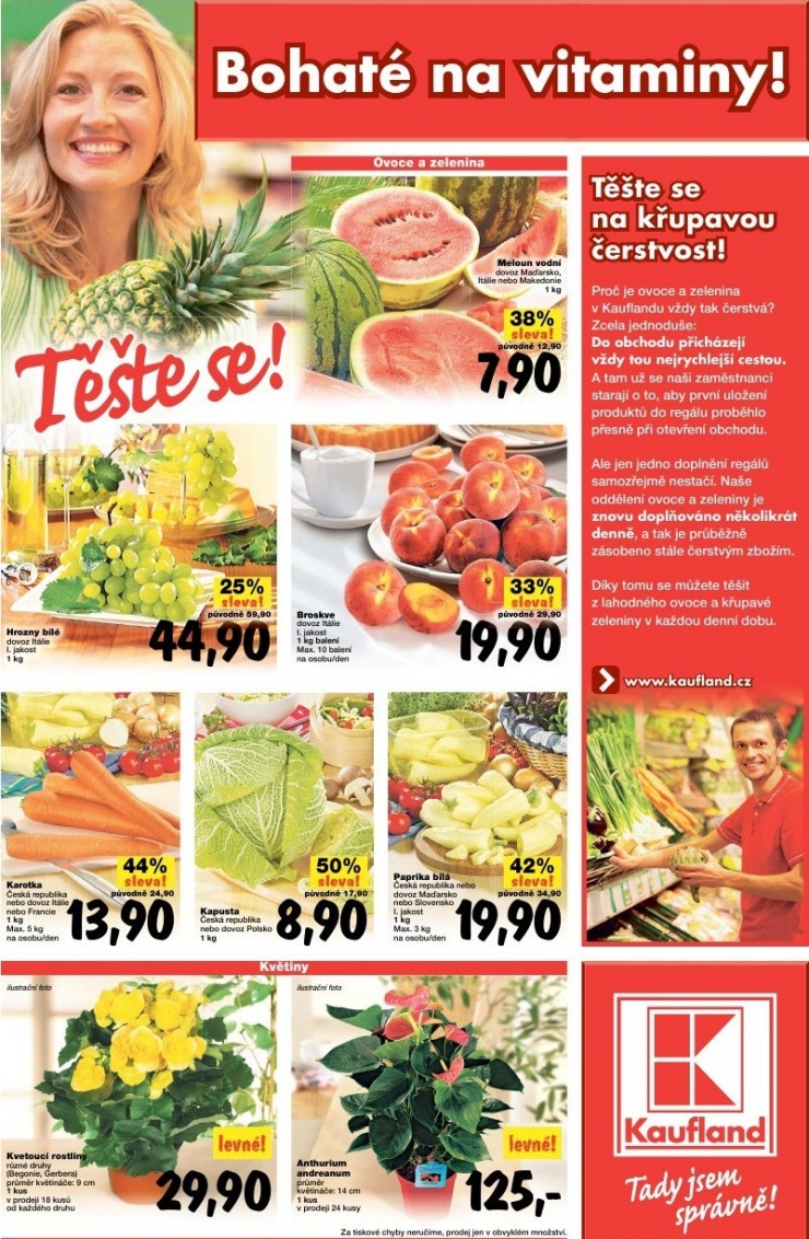 leták Kaufland strana 1 leták Kaufland strana 1