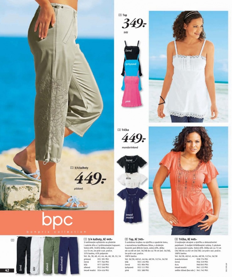 leták Bonprix strana 1 leták Bonprix strana 1