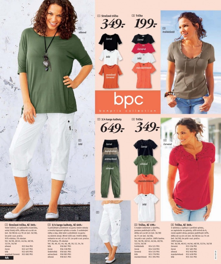leták Bonprix strana 1 leták Bonprix strana 1