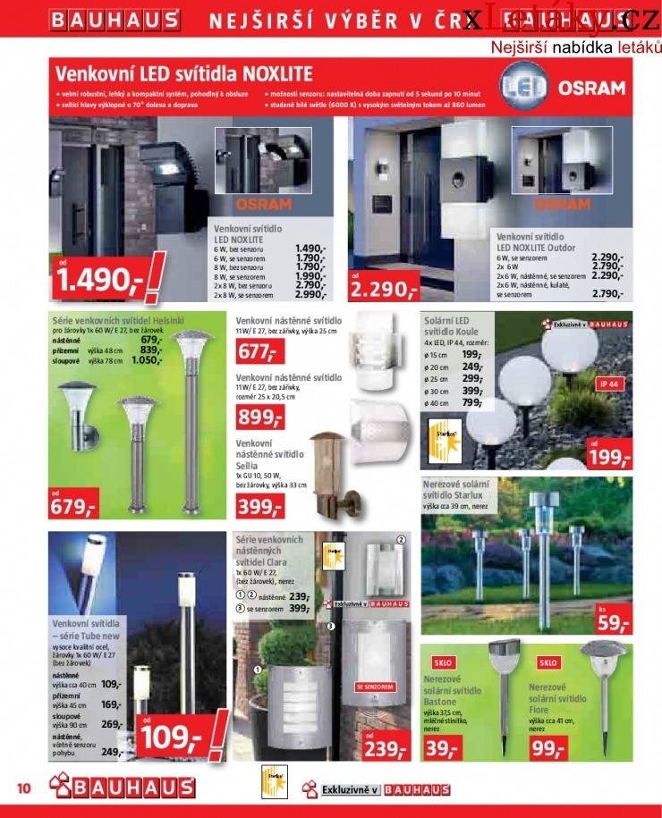 leták Bauhaus leták strana 1 leták Bauhaus leták strana 1