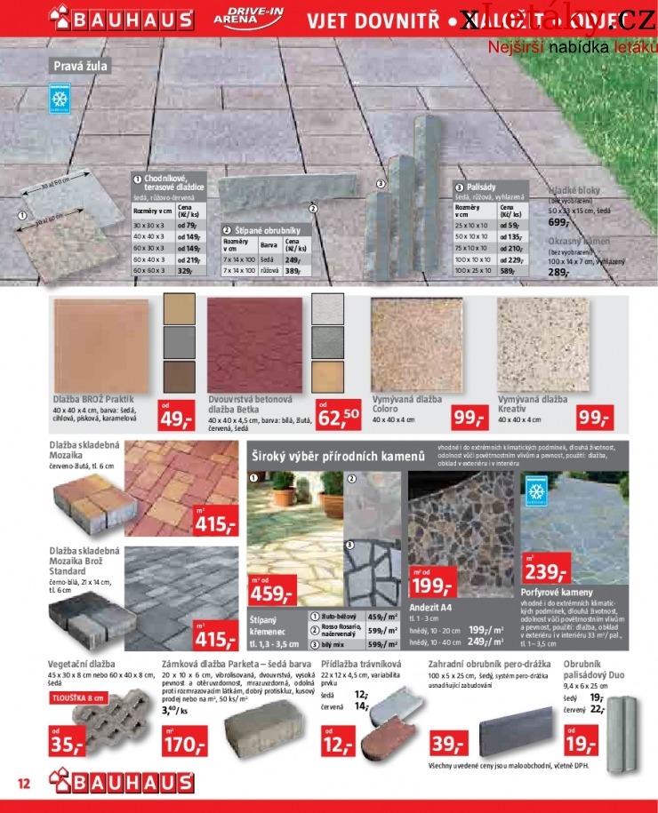 leták Bauhaus leták strana 1 leták Bauhaus leták strana 1