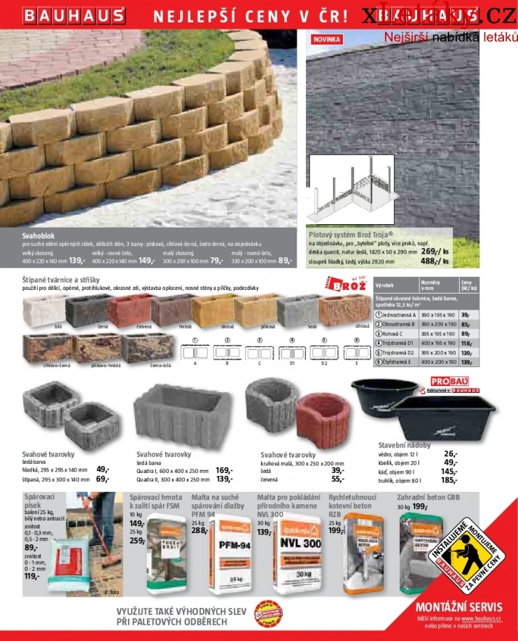 leták Bauhaus leták strana 1 leták Bauhaus leták strana 1