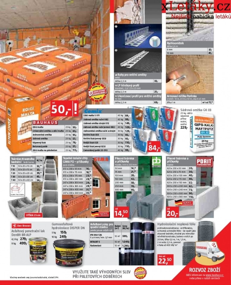 leták Bauhaus leták strana 1 leták Bauhaus leták strana 1