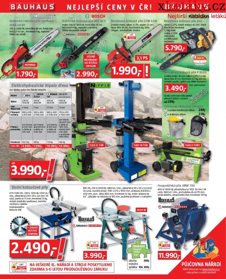 leták Bauhaus leták strana 1 leták Bauhaus leták strana 1