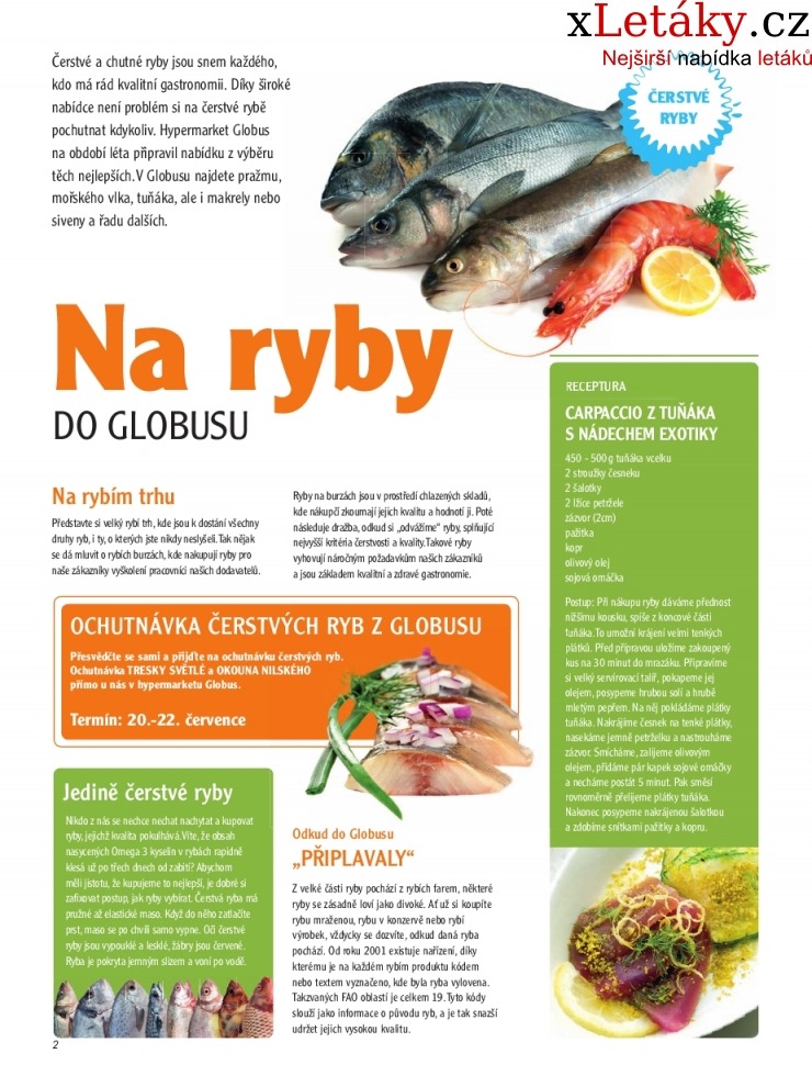leták Globus leták strana 1 leták Globus leták strana 1