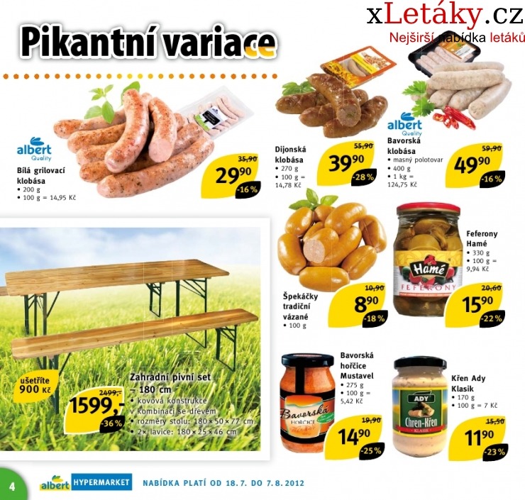 leták Albert Hypermarket akční leták strana 1 leták Albert Hypermarket akční leták strana 1