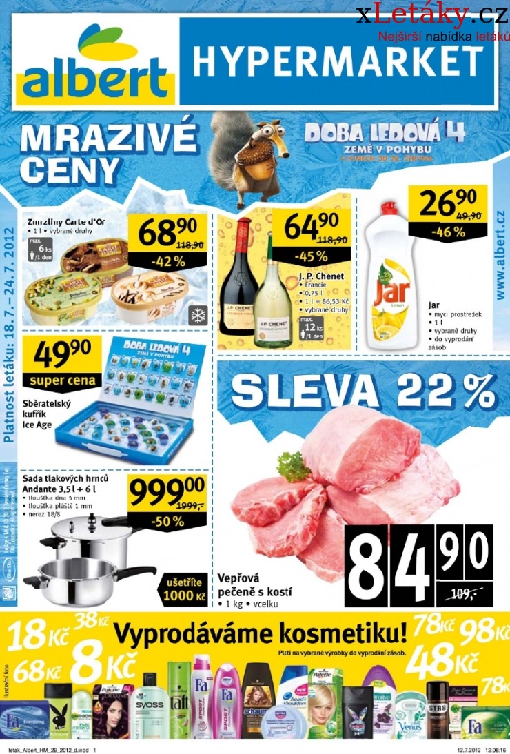 leták Albert Hypermarket akční leták strana 1 leták Albert Hypermarket akční leták strana 1