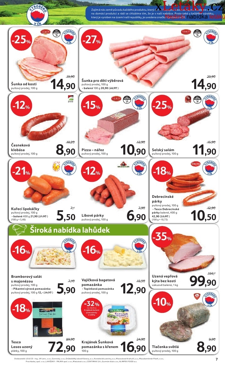 let�k Tesco aktu�ln� let�k strana 1