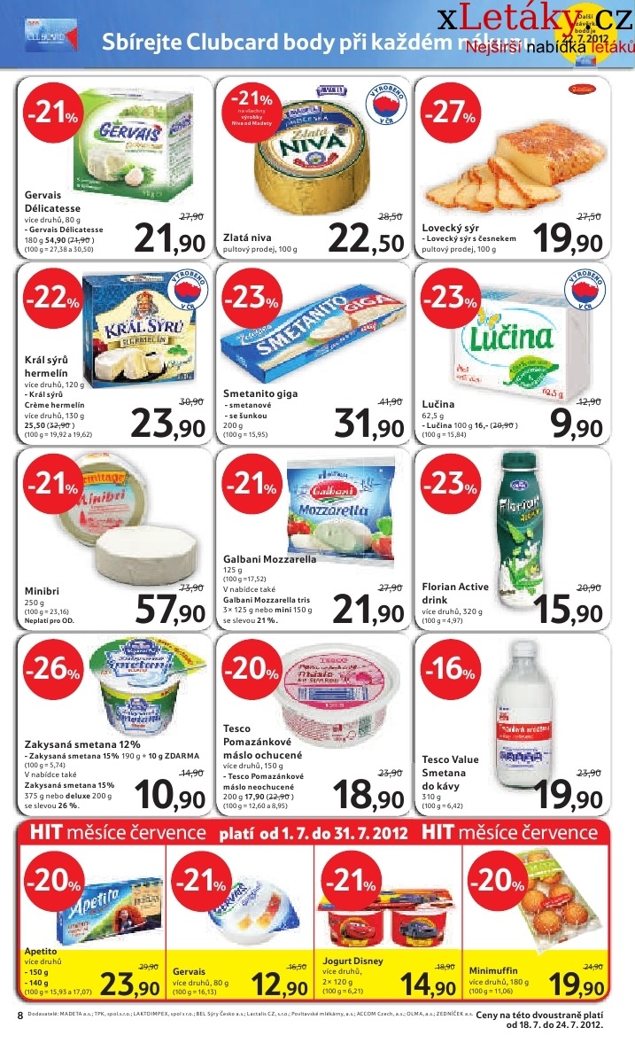 let�k Tesco aktu�ln� let�k strana 1